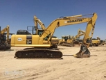 Side of used Komatsu Excavator